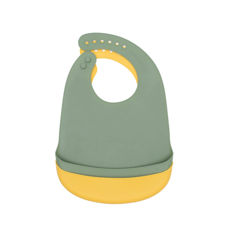 CATHCIE BIBS™ -Sage + Yellow