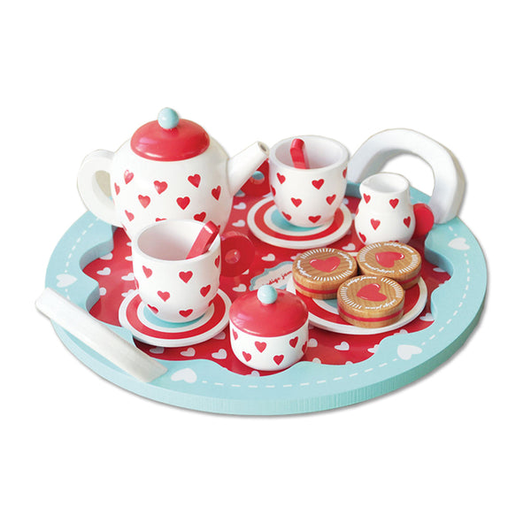 HEARTS TEA SET