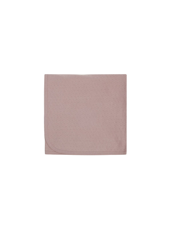 POINTELLE BABY BLANKET - Lilac