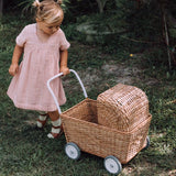 RATTAN STROLLEY - Natural