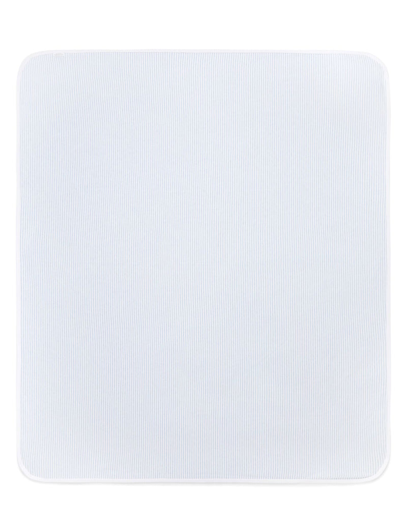 BUNNY RUG - Pale Blue Melange Stripe