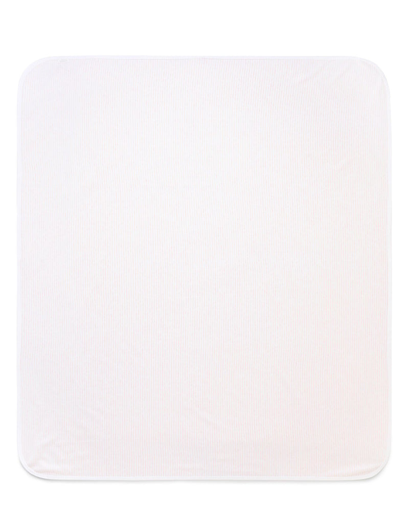 BUNNY RUG - Pale Pink Melange Stripe